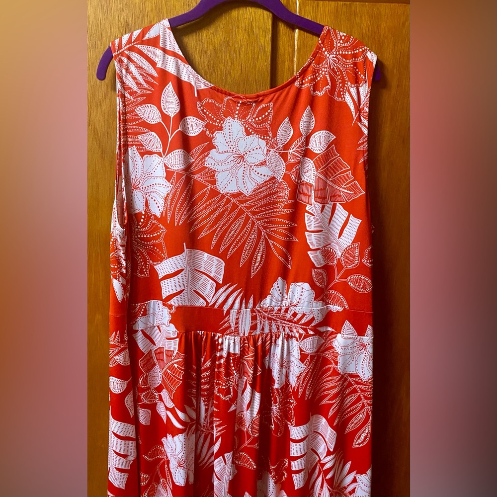 Ruby Rd. Tropical Puff Print Maxi Dress - Picture 11 of 11